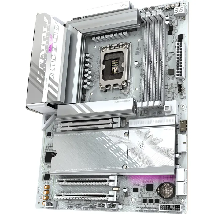 GIGABYTE B860 AORUS ELITE WIFI7 ICE - Socket 1851 - motherboard (white)