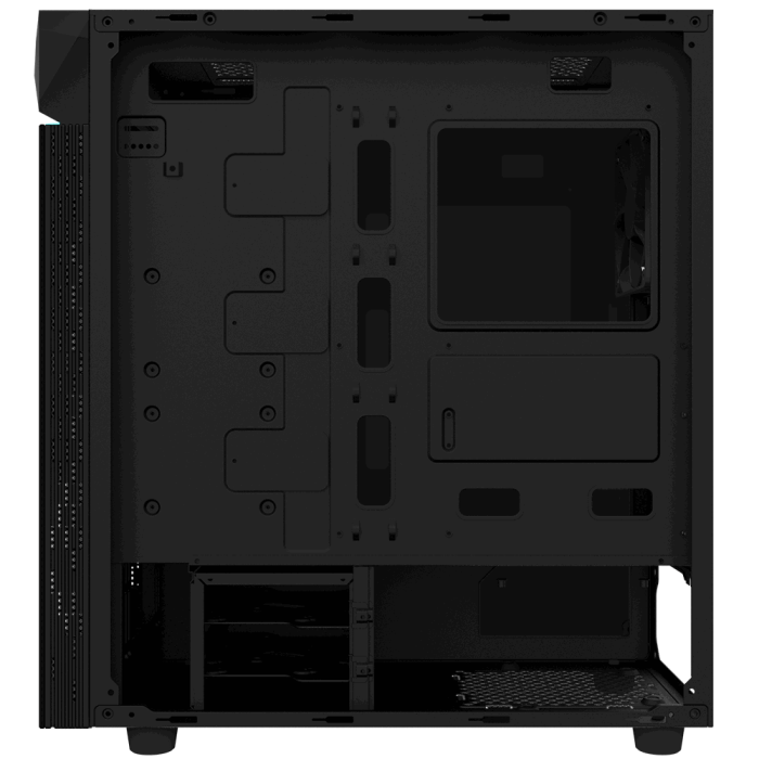 Gigabyte C200 GLASS ATX RGB illuminated housing, black