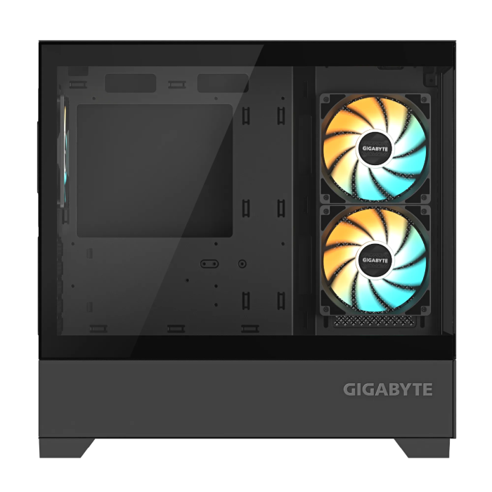 Gigabyte C201 PANORAMIC ATX RGB osvetljeno ohišje, crno
