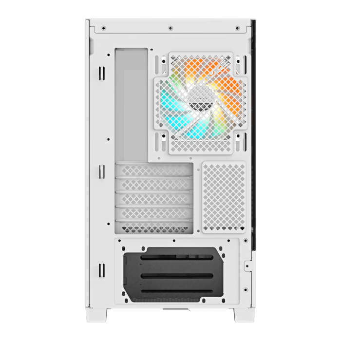 Gigabyte C201 PANORAMIC ICE ATX RGB osvetljeno ohišje, belo