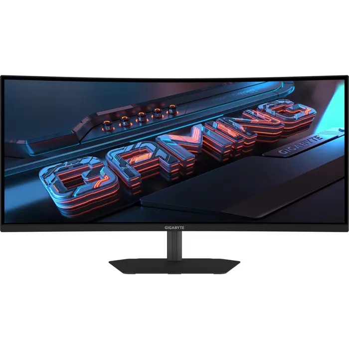 GIGABYTE G34WQC2, gaming monitor - 34 - black/grey, WQHD, VA, curved, FreeSync Premium, Adaptive Sync, 200Hz panel