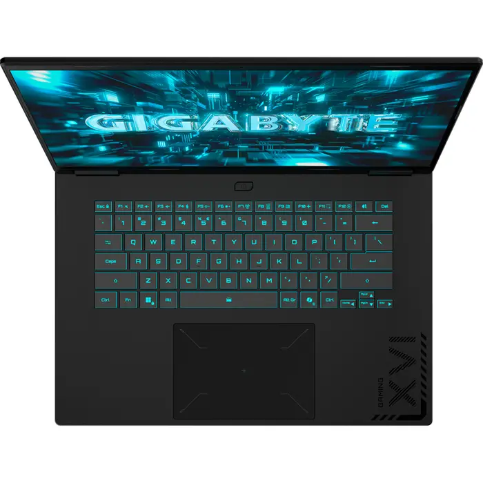 GigaByte GAMING A16 PRO DXHG4DECC4SH (black, Intel Core? 7 240H, NVIDIA GeForce RTX 5070 Ti, 32 GB LPDDR5X, 1 TB (1 TB SSD), Windows 11 Home) - German - DE Layout