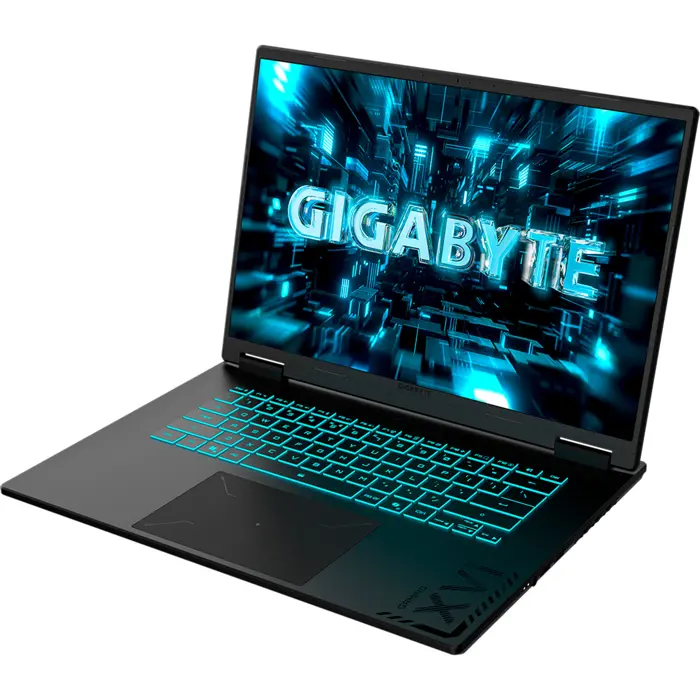 GigaByte GAMING A16 PRO DXHG4DECC4SH (black, Intel Core? 7 240H, NVIDIA GeForce RTX 5070 Ti, 32 GB LPDDR5X, 1 TB (1 TB SSD), Windows 11 Home) - German - DE Layout