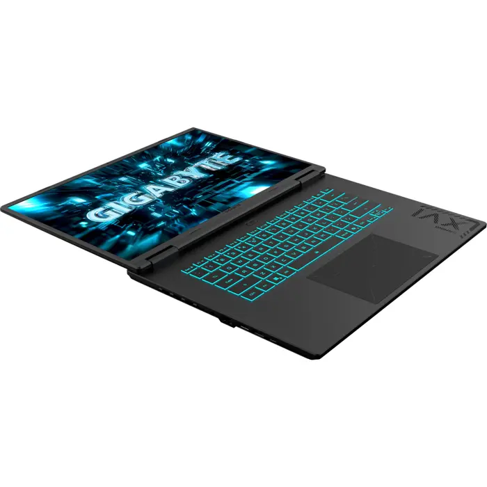 GigaByte GAMING A16 PRO DYHG5DECC4SH (black, Intel® Core? 7 240H, NVIDIA GeForce RTX 5080, 32 GB LPDDR5X, 1 TB (1 TB SSD), Windows 11 Home) - German - DE Layout