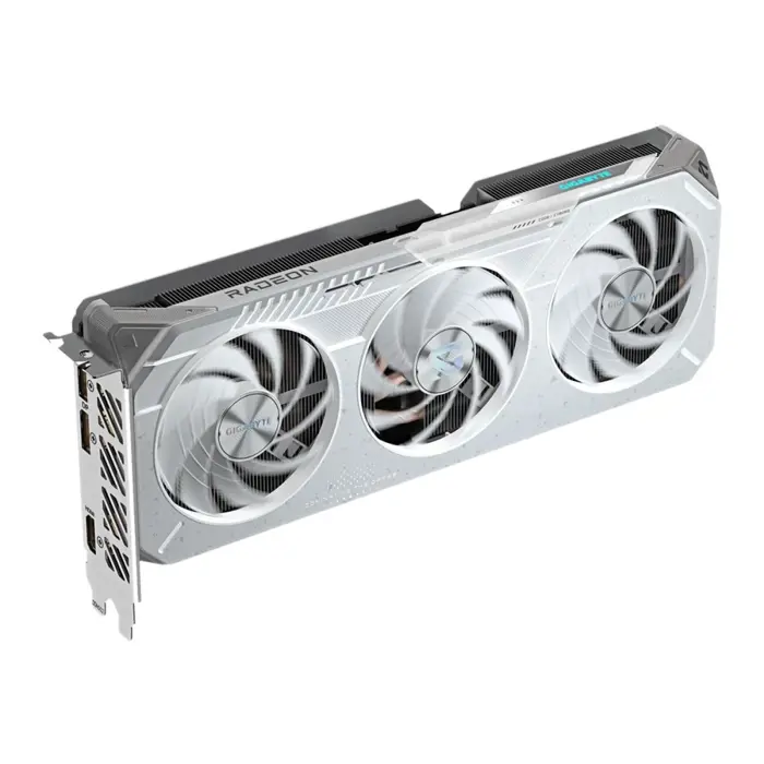 GIGABYTE GAMING Radeon RX 9060 XT OC ICE 16G Graphics Card - 16GB GDDR6, 256bit, PCI-E 5.0, 3320 MHz Core Clock, 2 x DisplayPort, 1 x HDMI, GV-R906XGAMINGOCICE-16GD