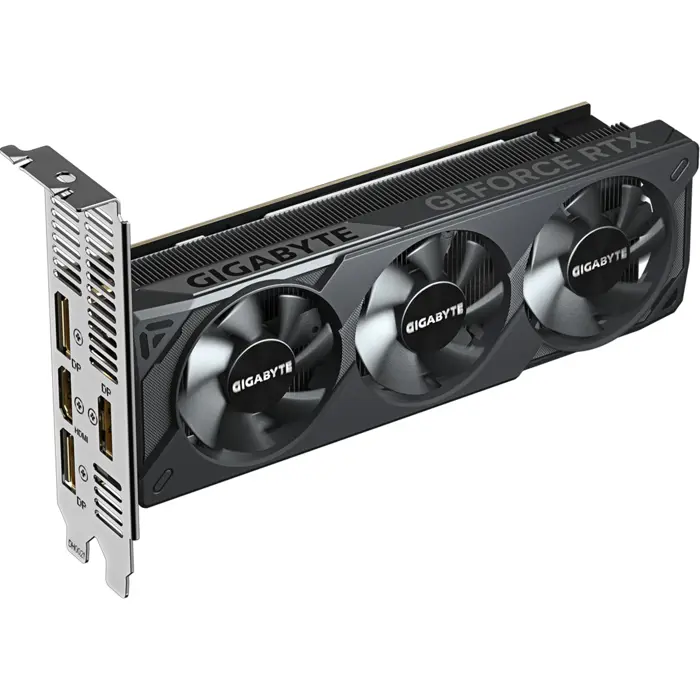 GIGABYTE GeForce RTX 5060 OC Low Profile 8G, graphics card DLSS 4, 3x DisplayPort, 1x HDMI 2.1