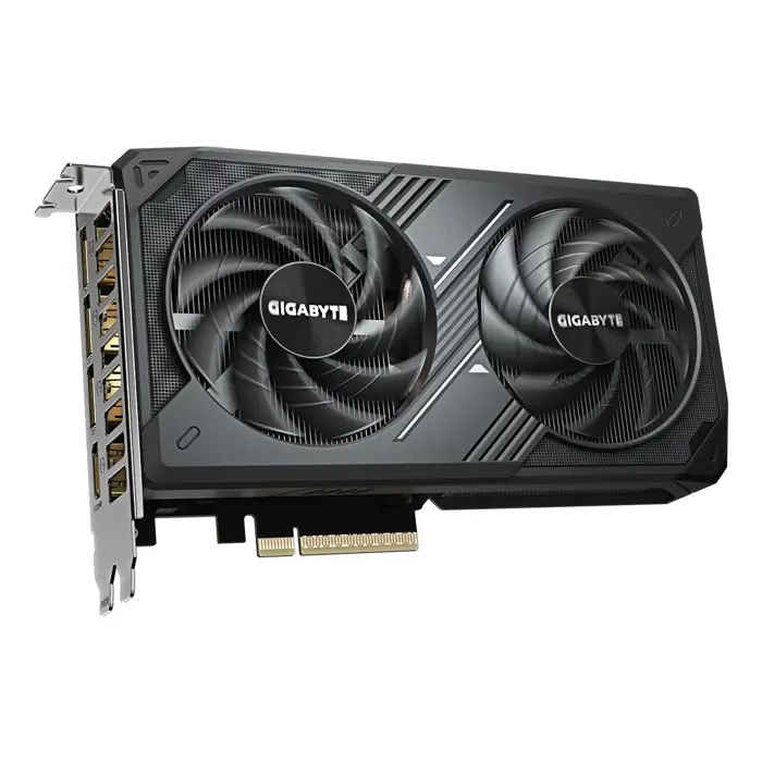 GIGABYTE GeForce RTX 5060 WINDFORCE OC 8G Graphics Card - 8GB GDDR7, 128bit, PCI-E 5.0, 2512 MHz Core Clock, 3 x DisplayPort, 1 x HDMI, GV-N5060WF2OC-8GD