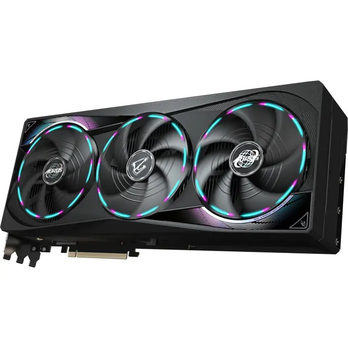 GIGABYTE GeForce RTX 5070 Ti AORUS MASTER 16G, graphics card DLSS 4, 3x DisplayPort, 1x HDMI 2.1