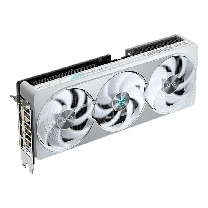 GIGABYTE GeForce RTX 5080 AERO OC SFF 16G Graphics Card - 16GB GDDR7, 256bit, PCI-E 5.0, 2730MHz Core Clock, 3 x DisplayPort, 1 x HDMI, GV-N5080AERO OC-16GD