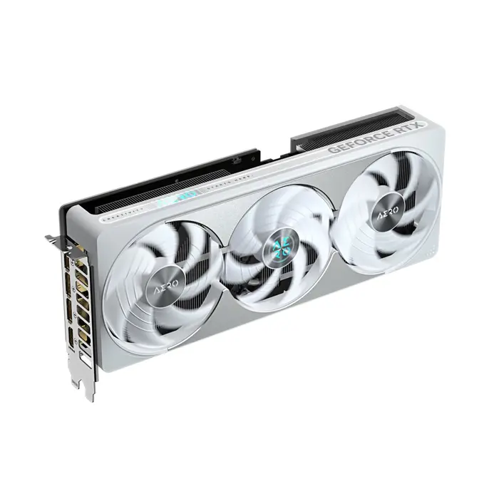GIGABYTE GeForce RTX 5080 AERO OC SFF 16G Graphics Card - 16GB GDDR7, 256bit, PCI-E 5.0, 2730MHz Core Clock, 3 x DisplayPort, 1 x HDMI, GV-N5080AERO OC-16GD