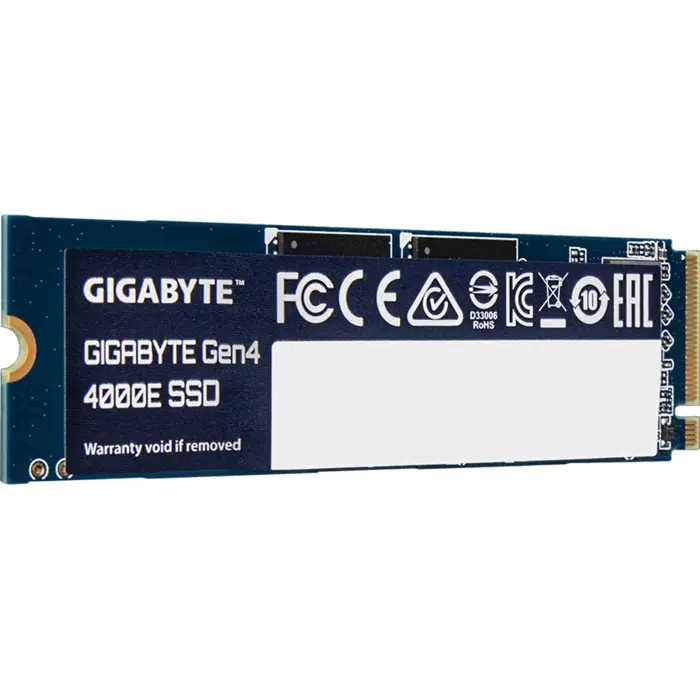 GIGABYTE Gen4 4000E SSD 250GB (PCIe 4.0 x4, NVMe 1.4, M.2 2280)
