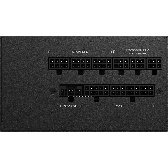 GigaByte GP-UD850GM PG5 V2 (black, 1x 12VHPWR, 3x PCIe, cable management, 850 watts)