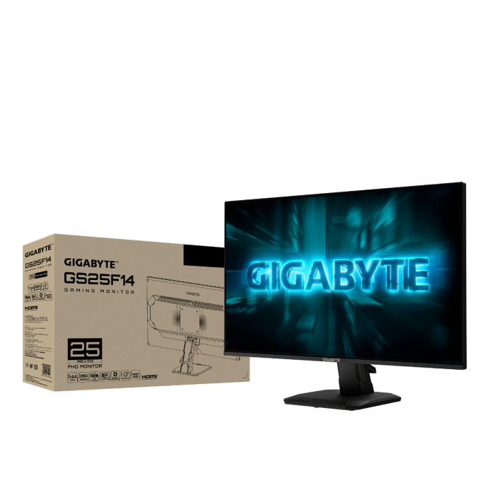 GIGABYTE GS25F14 24,5" FHD 144Hz 1ms gaming monitor