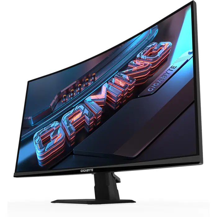 GigaByte GS27QCA - 27 - black (matte), QHD, VA, curved, HDMI, DP, 180Hz panel
