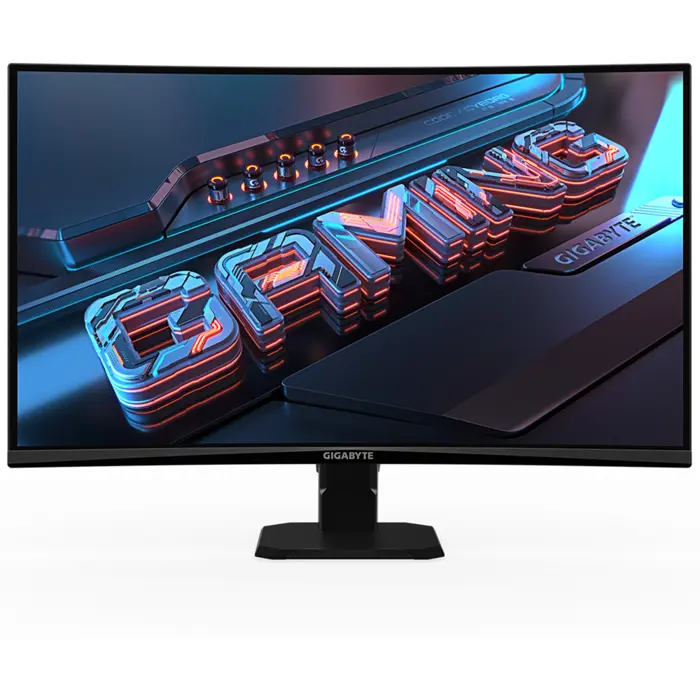 GigaByte GS27QCA - 27 - black (matte), QHD, VA, curved, HDMI, DP, 180Hz panel