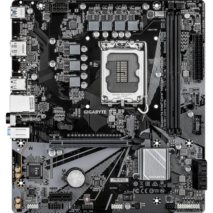 GigaByte H610M D3W WF6 - Socket 1700 - motherboard