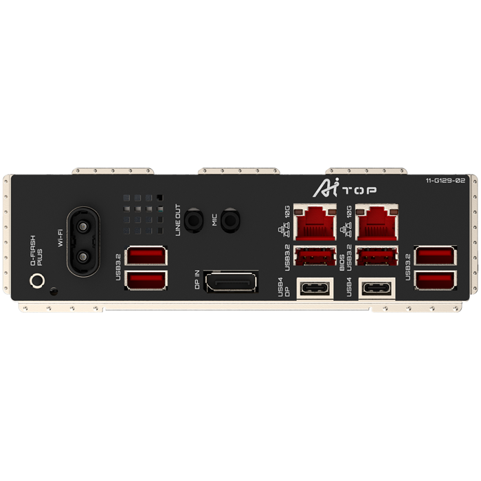 GIGABYTE Mainboard Desktop TRX50 AI TOP 2B, AMD Ryzen Threadripper PRO 7000 series/ Ryzen Threadripper 7000