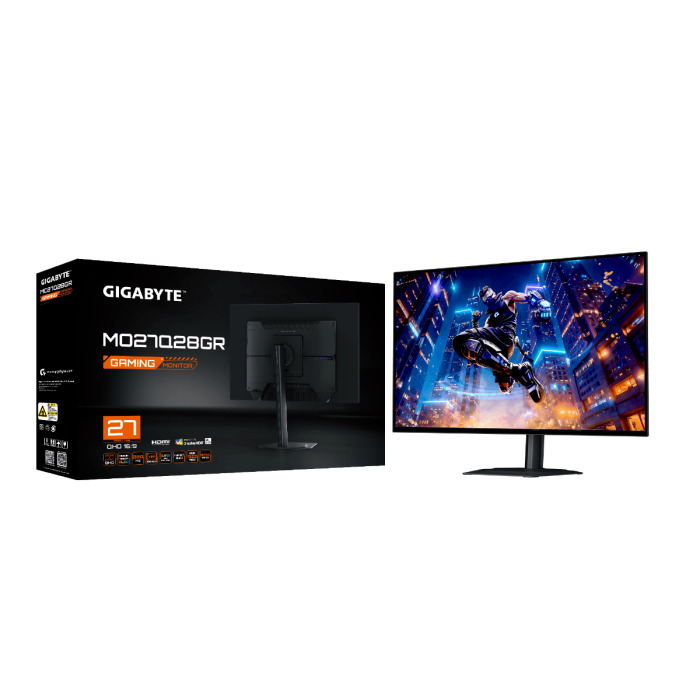 GIGABYTE MO27Q28GR 27" WOLED QHD, 0.03ms, 280Hz, USB-PD gaming monitor