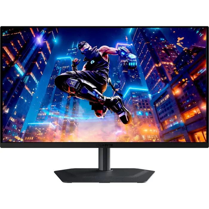 GigaByte MO27Q3 QD-OLED (68.6 cm (27 inches), black, QHD, HDMI, DP, USB-C, USB hub, KVM, 360Hz panel)