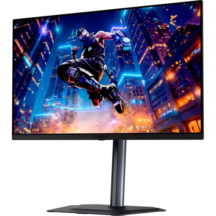 GigaByte MO27Q3 QD-OLED (68.6 cm (27 inches), black, QHD, HDMI, DP, USB-C, USB hub, KVM, 360Hz panel)