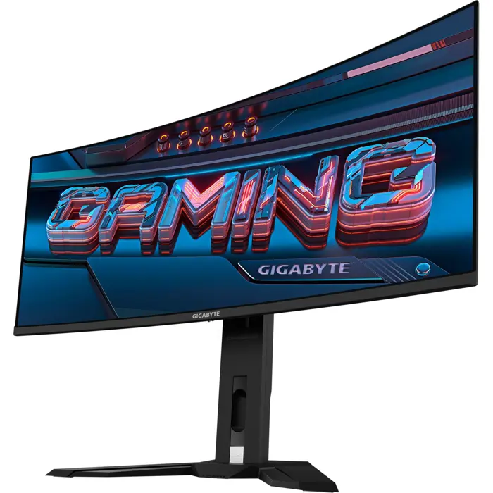 GIGABYTE MO34WQC2, gaming monitor - 34 - black, WQHD, QD-OLED, curved, USB-C, 240Hz panel