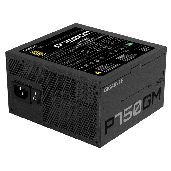 Gigabyte P750GM GOLD modular power supply