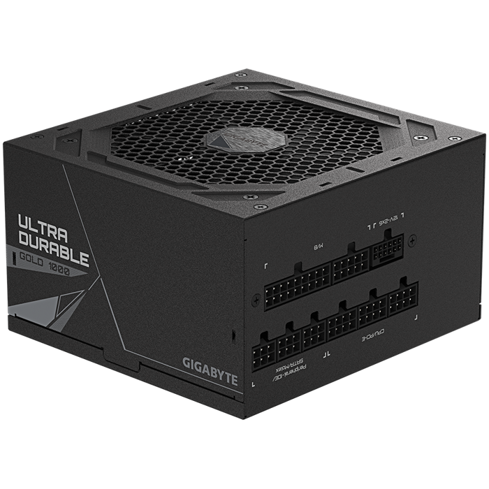 GIGABYTE UD1000GM PG5 V2 ICE, 1000W, White, 80 PLUS Gold, ATX 3.1, Fully Modular