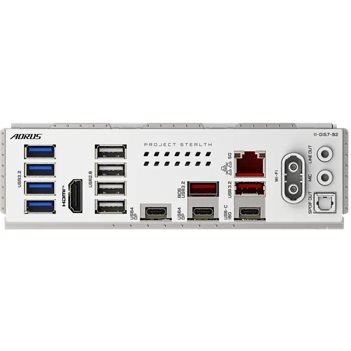 GigaByte X870 A STEALTH ICE (silver/white) - Socket AM5 motherboard