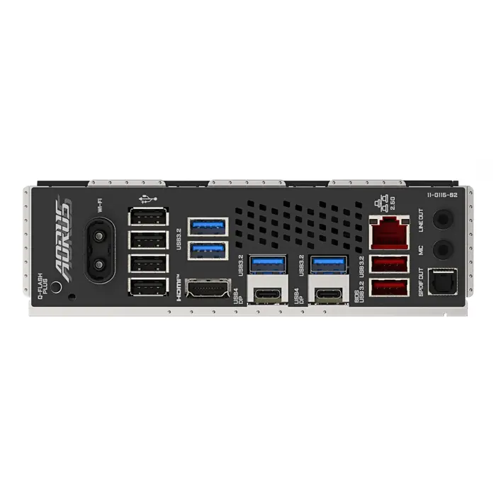 GIGABYTE X870 AORUS ELITE WIFI7 Motherboard - Supports AMD Ryzen 9000 CPUs, 16+2+2 phases VRM, up to 8000MHz DDR5 (OC), 3xPCIe 5.0 + 1xPCIe 4.0, Wi-Fi 7, 2.5GbE LAN, USB 4