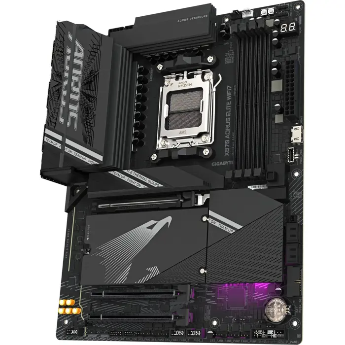 GIGABYTE X870 AORUS ELITE WIFI7 - Socket AM5 - motherboard (black)