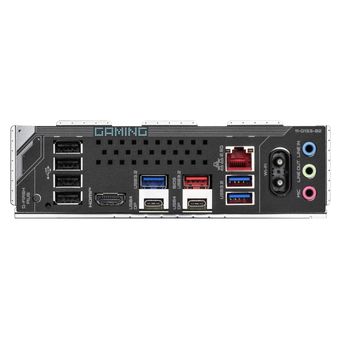 GIGABYTE X870 GAMING X WIFI7, DDR5, SATA3, USB4, DP, 2.5GbE, WiFi 7, AM5 ATX