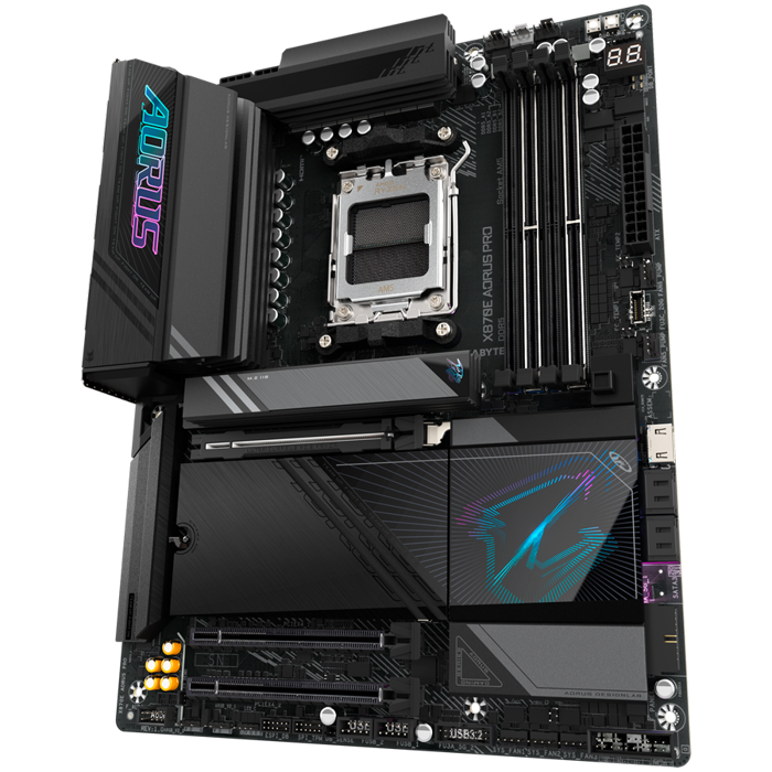GIGABYTE X870E AORUS PRO, Socket AM5, 4x DDR5, ATX