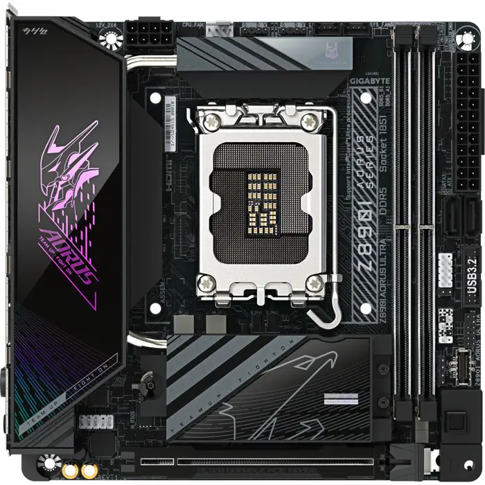 GIGABYTE Z890I AORUS ULTRA - Socekt 1851 - motherboard