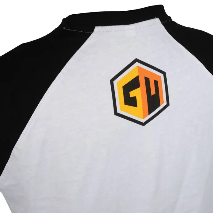 Global Masters T-Shirt GM Text - white (S)-GM-M-BY007B-S