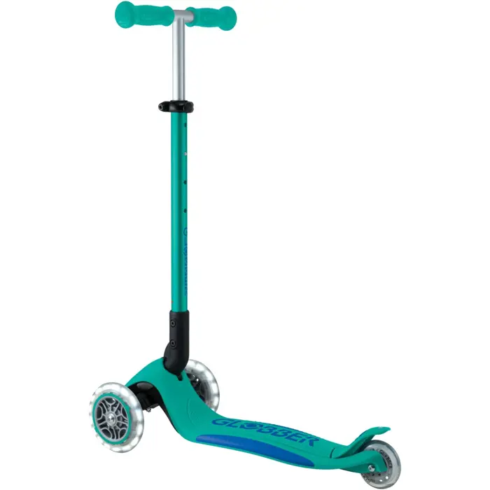 GLOBBER Primo Foldable Plus Lights (turquoise/dark blue)