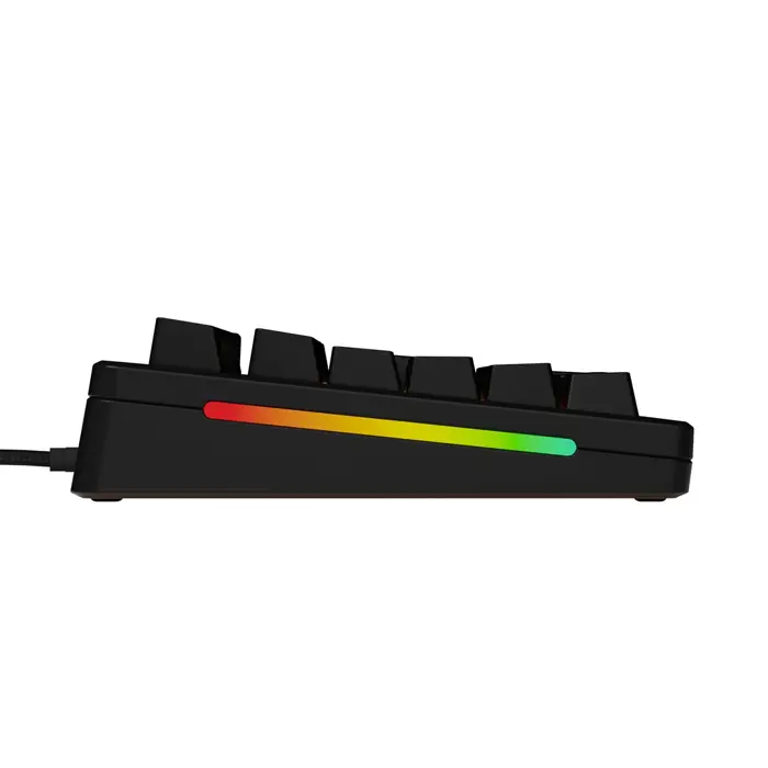 Glorious GMMK 3 100% Custom Gaming Keyboard - Pre-Built, ANSI (US), Fox Switches, Black