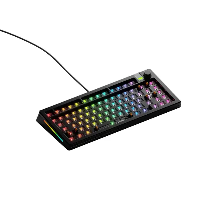 Glorious GMMK 3 Pro 75% Custom Gaming Keyboard - Barebone, ANSI Layout, Black