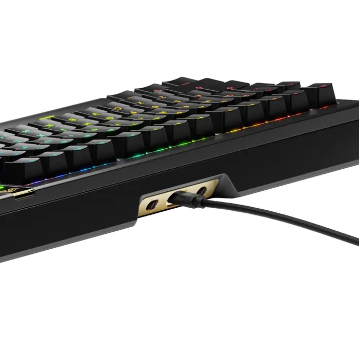 Glorious GMMK 3 Pro HE 75% Gaming Keyboard - Pre-Built, ANSI (US), Fox HE Switches, Black