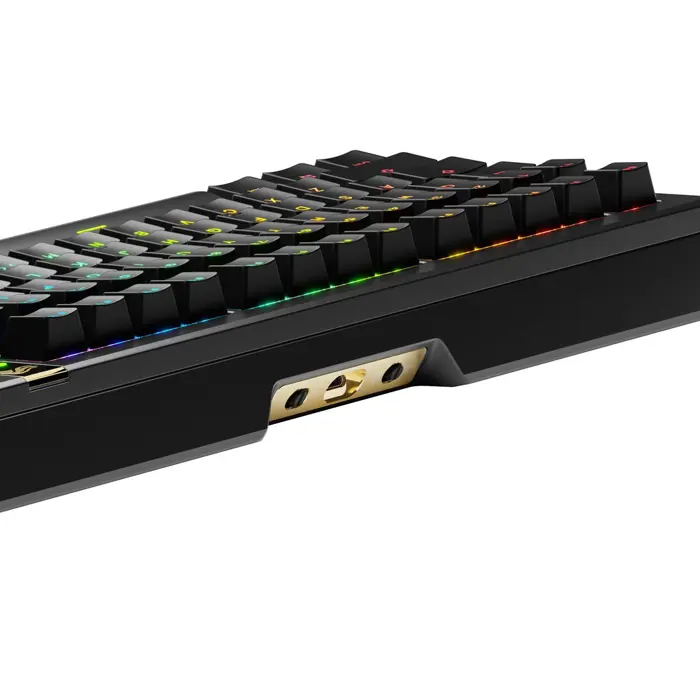 Glorious GMMK 3 Pro HE Wireless 75% Gaming Keyboard - Pre-Built, ANSI (US), Fox HE Switches, Black