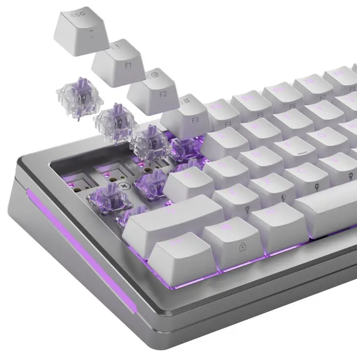 Glorious Mako Ultralight Switches, mechanisch, 5-Pin, taktil, MX-Stem, 40g - lubed, 110 Stück-GLO-KB-ACC-SWT-MAKO-UL-LUBED-110