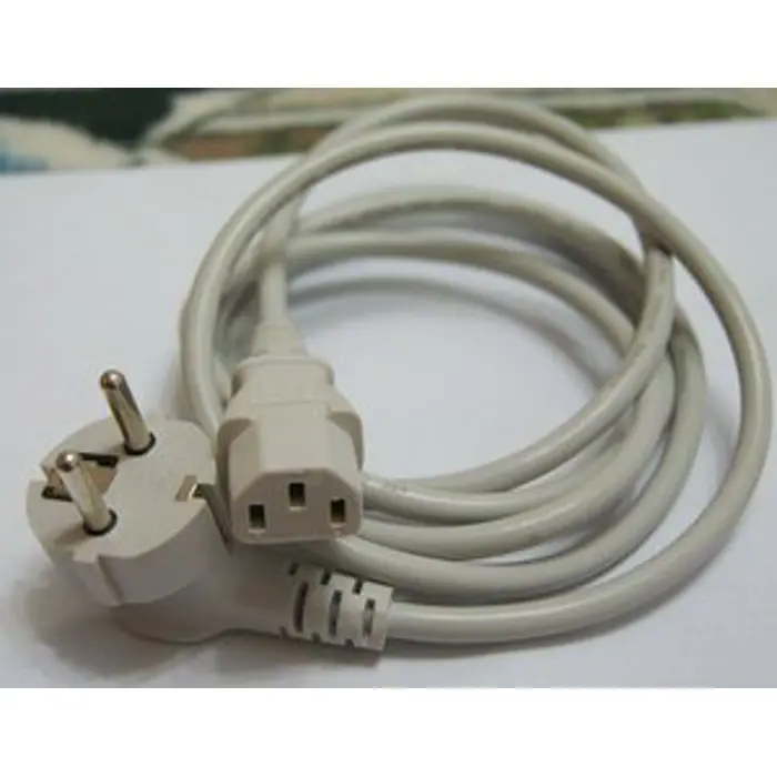 Goobay - 3 pin power cable for laptops - Angle - 1.8 m