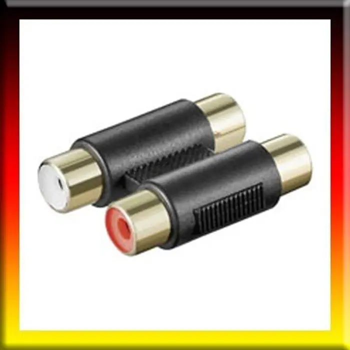 goobay Adapter Cinch 2xKupplung