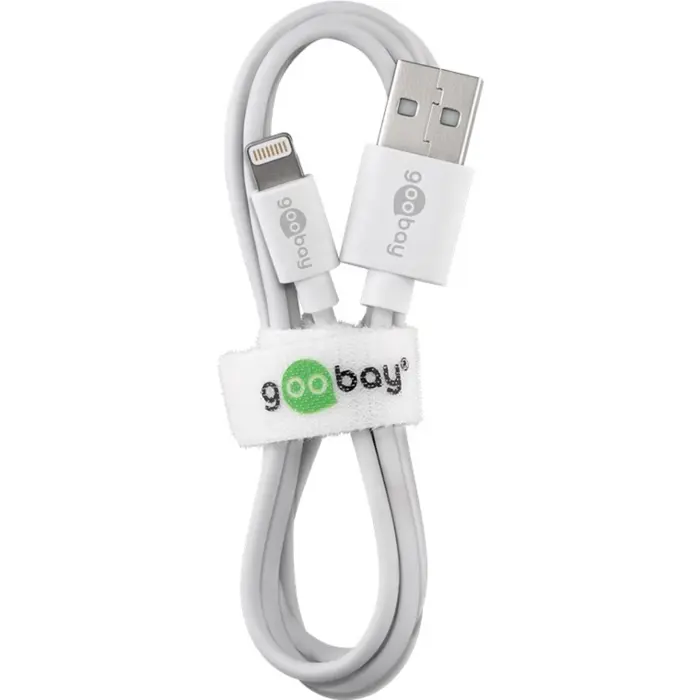 Goobay cable Lightning white 1,0m - 54600