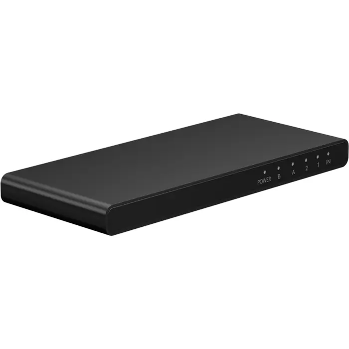goobay HDMI Splitter 1 to 2 (4K @ 60Hz) (black)