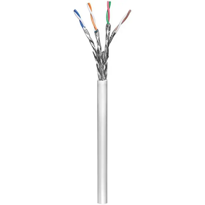 Goobay network cable Cat.6, S/FTP (PiMF) (gray, 305 meters)