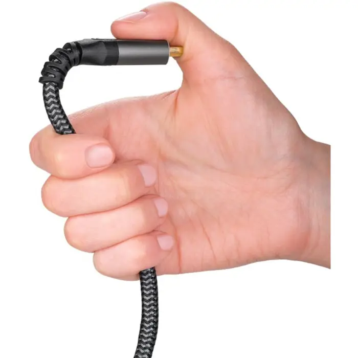 goobay Plus High-Speed HDMI Cable with Ethernet, 4K @ 60Hz (gray, 10 meters)