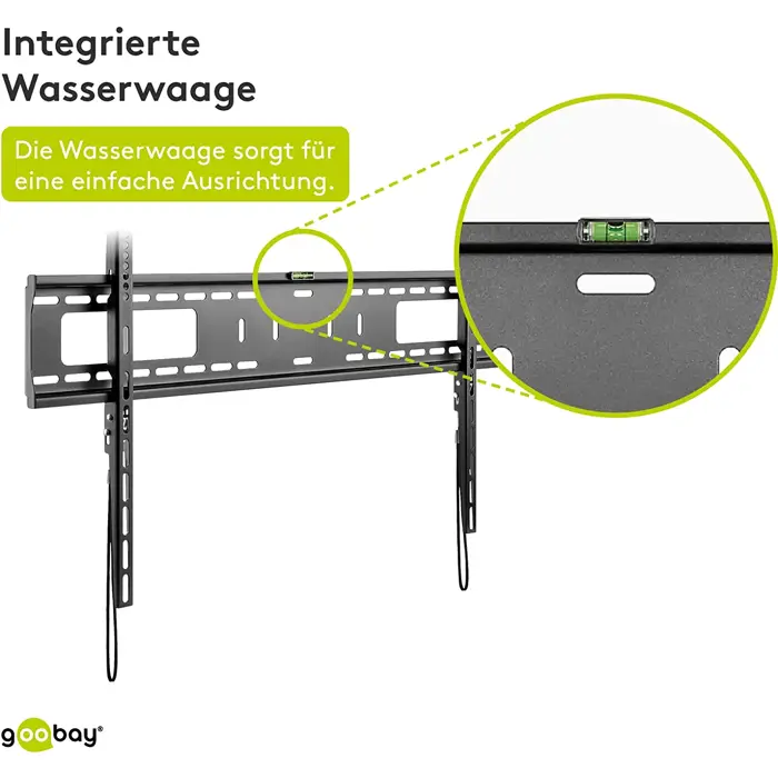 Goobay Pro TILT (XL), wall mount (black)