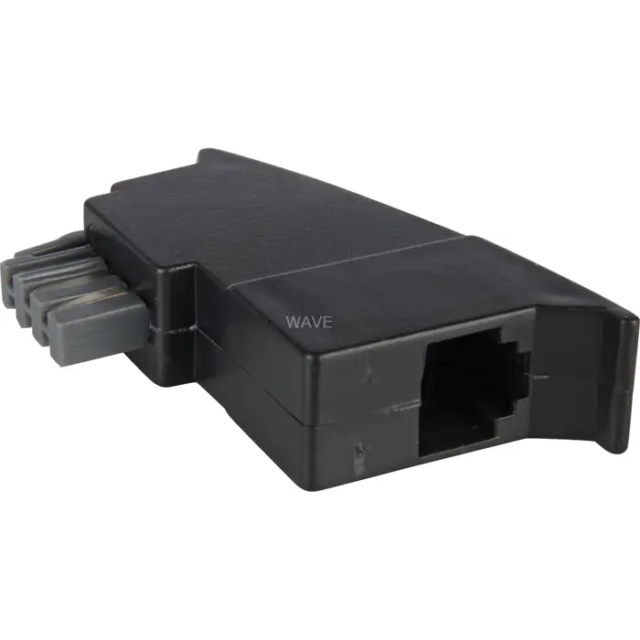 goobay TAE Adapter plug N > RJ11 black - (6P4C)