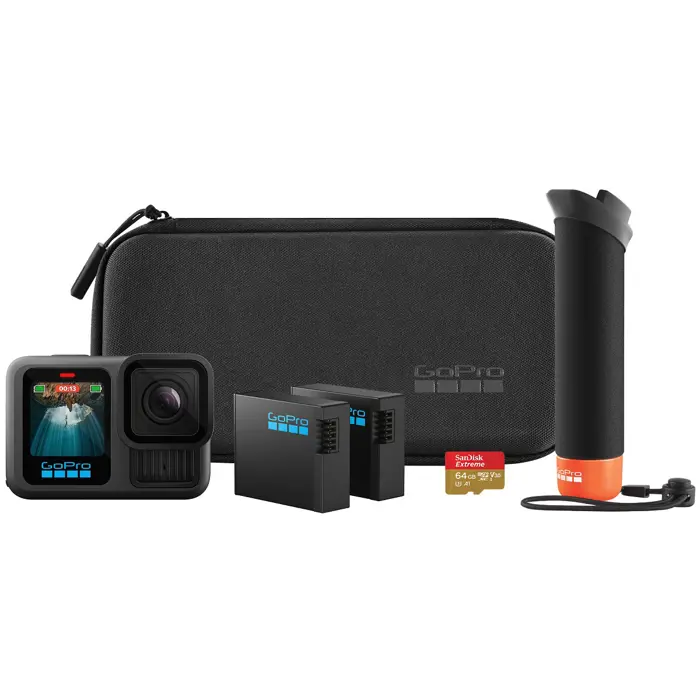 GoPro Hero 13 Black Accessory Sports Camera Bundle