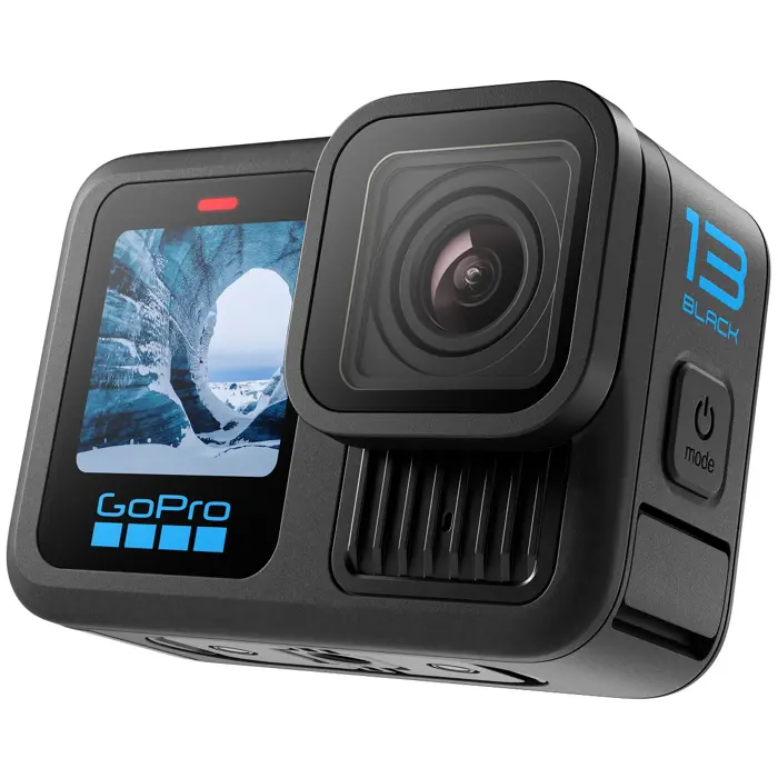 GoPro HERO13 BLACK action sports camera 27.6 MP 5.3K Ultra HD CMOS 25.4 / 1.9 mm (1 / 1.9") Wi-Fi 121 g